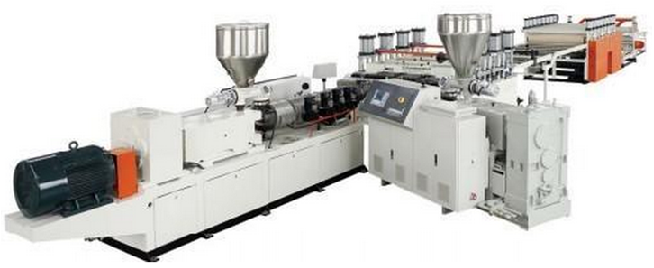 WPC/PVC結(jié)皮、自由發(fā)泡板生產(chǎn)線(xiàn)